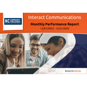 No. Carolina Community College Systems Dec 2022 Digital Report CV